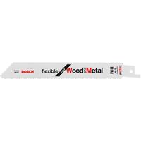 Bosch Sabre Saw Blade Wood & Metal S922HF (5 Pack) Aluminium