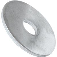 Unbranded Penny Washer M8 x 25 (10 Pack) in Silver Steel