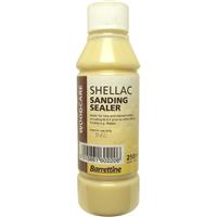 Barrettine Pale Shellac Sanding Sealer 250ml in Natural