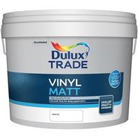 Dulux Trade Vinyl Matt Emulsion Paint 10L in White
