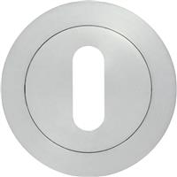 Stanza Std Profile Escutcheon Satin in Chrome Plastic