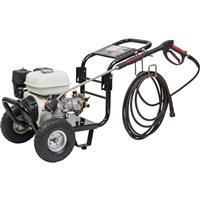 SIP 7hp Honda 660/165 Pressure Washer GP200/2393 psi in Black Rubber