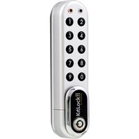 Codelocks Kitlock by KL1000 G3 Electronic Cabinet & Locker Lock in Chrome Mixed Plastic/Alloy