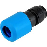 JG Speedfit MDPE PE - Copper Coupler 25 x 15mm in Black/Blue