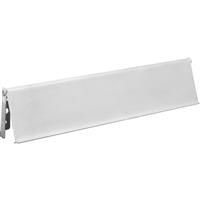 Eclipse Internal Letter Plate Satin in Aluminium