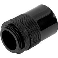 Profix PVC Conduit Male Adaptor 25mm in Black