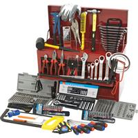Hilka Tool Kit & Heavy Duty Tool Chest 270 Piece Rubber/Steel