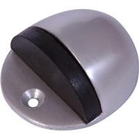 Oval Door Stop in Aluminium