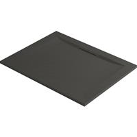 Mira Flight Level Rectangle Slate Effect Shower Tray 1400 x 900mm in Slate Grey Acrylic