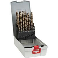 Bosch HSS Cobalt Metal Drill Bit Set (25 Piece) Steel