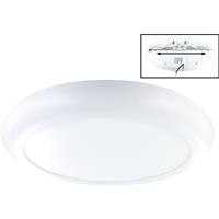 Integral LED Multi-Fit Plus Round Downlight Wattage And CCT Adjustable IP20 10W-18W 950-1530lm in White