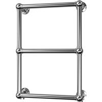 Towelrads Aldworth Towel Radiator 700 x 500mm 467Btu in Chrome Steel