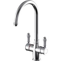 Reginox Vechi 3-in-1 Boiling Water Tap in Chrome Brass