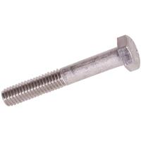 Apex Stainless Steel Bolt M8 x 60 (10 Pack) in Silver