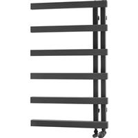 Towelrads Soho Designer Radiator 795 x 500mm 1071Btu in Anthracite Steel