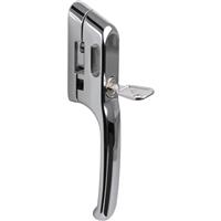 ERA Timber Window Locking Casement Fastener Polished Chrome in Silver