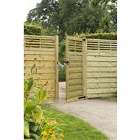 Forest Garden Kyoto Gate 180cm (h) x 90cm (w) x 4cm (d) in Natural Timber