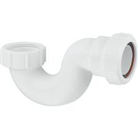 McAlpine Q10 19mm Seal Bath Trap 1 1/2" in White Plastic