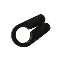 Unbranded Cable Cleats 12.7mm No 5 (50 Pack) in Black