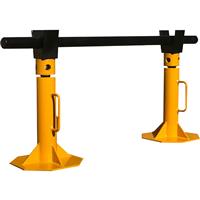 Unbranded 3 Tonne Cable Drum Jacks Spindle 50mm x 1200mm (Pair) Steel