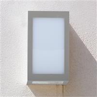 V-TAC 12W LED IP65 Wall Light 1250lm 3000K in Grey Polycarbonate
