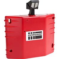 Dorgard Fire Door Retainer in Red