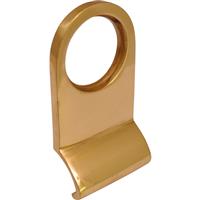 Cylinder Pull Polished Brass in Gold