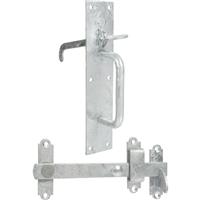 GateMate Suffolk Latch Galvanised in Silver Galvanised Steel