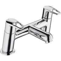 Bristan Smile Taps Bath Filler in Chrome Brass