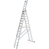 Zarges Skymaster Plus X Combination Ladder 3 x 14 Tread 4150 x 500 x 250mm Plastic