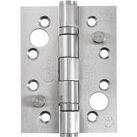 Eclipse Grade 13 Ball Bearing Security Hinge Satin (2 Pack) in Silver Steel