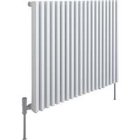 Kudox Xylo Designer Radiator 600 x 780mm 2556Btu in White Steel