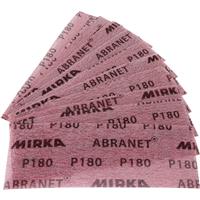 Mirka Dust Extraction Handy Sander Kit Sanding Sheets 180 Grit (10 Pack) in Brown Aluminium Oxide