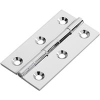 Carlisle Brass Cabinet Hinge Polished (2 Pack) in Chrome