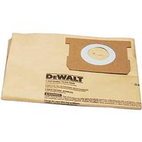 DeWalt DXV23PTA 23L Wet & Dry Vacuum Cleaner with Power Tool Take Off Dust Bags 23-38L (3 Pack)