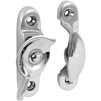 Eclipse Fitch Fastener Polished Chrome in Silver
