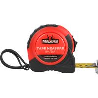 Minotaur Measuring Tape 8m in Red Rubber