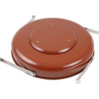 Colt Cowls Top Lid in Terracotta Steel