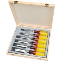 Irwin Marples M373 Chisel Set 6 Piece in Yellow Steel