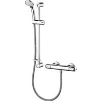Ideal Standard Alto EV Bar Shower Valve & Kit in Chrome Brass