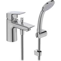 Ideal Standard Tesi Taps Bath Shower Mixer 1 Tap Hole in Chrome Brass