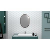 Sensio Fern Non-Illuminated Bathroom Mirror 600 x 400mm in Bronze Mirrored Glass