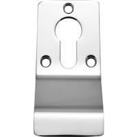 Euro Profile Cylinder Pull Polished Stainless Steel 92x45mm in Silver