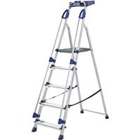 Werner Workstation Stepladder 5 Tread Steel