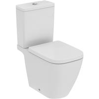 Ideal Standard i. life B Close Coupled Toilet and Soft Close Seat in White Ceramic