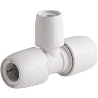 Hep2O Branch Reduced Tee 15 x 15 x 10mm in White Plastic