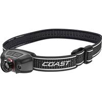 Coast FLX40R Rechargeable Multi Mode Head Torch 700lm in Black ABS With Elasticated Headband