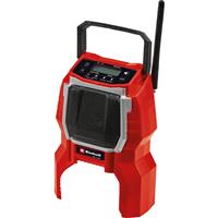 Einhell PXC 18V Cordless Bluetooth Radio Body Only in Red