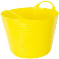 Red Gorilla Flexi Tub 14L in Yellow Ldpe