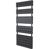 Ximax Oxford Double Panel Towel Radiator 1420 x 600mm 3659Btu in Anthracite Steel